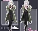 TRPG、配信、ゲームなどのキャライラスト描きます 可愛いものかっこいいものまで、老若男女問わずお任せ下さい！ イメージ4