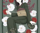 重厚な装飾×花の世界観イラスト制作します 好みの色と雰囲気指定でおまかせ制作します イメージ7