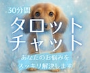 30分間☆恋愛のお悩みをチャットタロットで占います あなたのお悩みを占ってその恋叶えてみませんか？ イメージ1