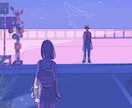 ポップ！でエモい！の描きます 青春の1ページのようなエモい・可愛い！イラスト描けます！ イメージ3