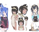 セクシーでかわいい女の子のイラストを描きます 3日で納品！セクシーでかわいい女の子のイラストを描きます！ イメージ4
