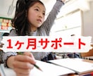 中学受験に関するお悩みなどの相談に乗ります 1ヶ月間、気になることが解消するまで相談したい方向けです イメージ1