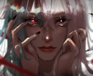 即納！厚塗りで美麗イラストを制作します 視線を奪う、耽美で幻想的なメインビジュアル制作 イメージ5