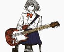 今時なシンプルでおしゃれなイラスト描きます インスタやSNSで映えるシンプルかつアンニュイな雰囲気！ イメージ4