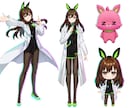 Vtuberデビューセットを一括制作します 男性、女性Vtuber向け！全部揃う！企業並みLive2d！ イメージ4