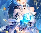 キラキラ・繊細なイラスト描きます ご依頼主さんの求める世界観を表現します。女の子が得意です。 イメージ9
