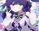 目を引くアニメ調のキャライラストを描きます キャラデザからでもOK！/最高の一枚をお届けします。 イメージ2