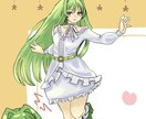 snsのアイコン描きます 可愛い女の子のイラスト描きます！ イメージ3
