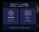 あなたの適職・才能と転職の動きどきを占います 星とカードで強み・働き方・動く時期を具体的に読み解きます イメージ4
