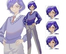 特別価格！TRPG・配信等の立ち絵を制作いたします ✨実績作りのため特別価格でのご提供(8/31まで)✨ イメージ3