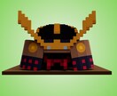 ボクセル風素材の「画像制作」します ゲームやSNS向けの小さな3D素材に イメージ7