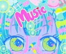 2000年代レトロポップで可愛い絵を描きます skeb実績50件以上！最高のkawaiiをお届けします！ イメージ2