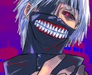 SNSなどアイコンイラスト描きます ibis paintを使用したイラストを作成します。 イメージ4