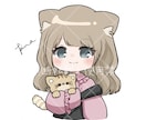 一緒に考えて理想の絵に！可愛いSDイラスト描きます 可愛いちびキャラ、細かいヒアリングで極力理想に近づけます！ イメージ5