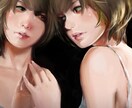 お写真からリアルな似顔絵描きます 低コストで厚塗り本格派！力強い似顔絵ならこれ！ イメージ1