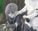 ダークから儚い雰囲気まで幅広いイラスト制作します 表情などキャラクター像を大事に制作いたします！ イメージ10