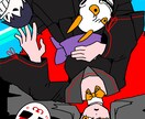 A4サイズのイラスト作成します キャライラストをメインで描きます。 イメージ4