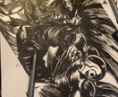 漫画風の似顔絵描きます あなたの好きなシチュエーションでプレゼントなどに※白黒のみ イメージ2