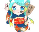 SDイラスト描きます あなたのキャラクターのSDイラスト描きます！ イメージ1