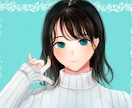 やわらかい雰囲気のキャラアイコン描きます ふんわり優しいキャラで、あなたの活動を彩ります イメージ1