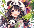 アイコン・動画用などイラスト全般お描きします アイコン、立ち絵、ゆるキャラ、漫画・アニメ風など選べます イメージ1