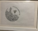 筆絵かきます 金魚、龍、鳳凰、月など独想的な筆絵です イメージ3