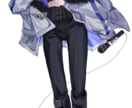 商用利用可 完全金額固定で2週間で立ち絵描きます キービジュアル、配信、TRPG等で使える立ち絵を描きます。 イメージ2