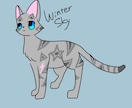 かわいい猫のイラスト、簡単なイラストを描きます アイコンや空白のアクセント等、何に使って頂いても構いません！ イメージ4