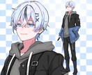 実績◎配信等キャラデザ〜立ち絵やアイコン描きます 閲覧者がグッと増える！可愛い、格好いいイラストをお届けします イメージ7