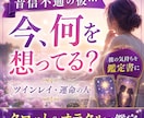 ツインレイ♡音信不通中の彼の気持ちを鑑定書にします サイレント期間を経験した恋愛占い師がカードから読み解きます イメージ1