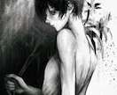 一枚絵・人物／耽美で特別感のある絵を制作します ✩他と被らない“雰囲気“のあるデザインと色使いが得意です✩ イメージ8