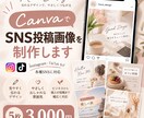 SNS投稿画像を丁寧に制作します Canvaで見やすく伝わる画像をお作りします イメージ1