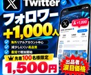 Xの海外フォロワーを1000人増やします 先着100名様限定｜1,000人を特別価格で対応 イメージ1