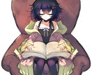 手書き感のある人物イラスト作成します SNSアイコン、立ち絵、MV動画、配信サムネイルなどに イメージ2