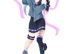 可愛い立ち絵お描きします 表情差分もおつけ出来ます◎TRPGなどにも！ イメージ5