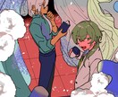 デジタルイラスト色塗り・仕上げ代行します 色塗りが苦手な方・締め切りが迫る方へ イメージ9