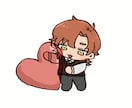 ちみっとSDキャラかきます もちっとちみっと手のひらにのるようなデフォルメキャラかきます イメージ4