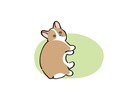 ゆるい絵を描きます 動物や食べ物などのいろいろなゆるゆるを描きます イメージ4