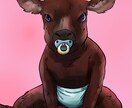 あなたの家族の肖像画描きます 大好きなペットのおしゃれな肖像画を遺しませんか？ イメージ8