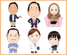 ちびキャラ似顔絵を描きます アイコン･プレゼントなどに！丁寧に描きます。 イメージ8