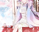 商用利用可能！キラキラ魅力的なイラストを制作します グッズ・MV・立ち絵など用途にあわせて制作します！ イメージ4