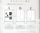 オリジナルタペストリー２枚セット作ります 結婚式のウェルカムスペースに飾るのがオススメです イメージ3