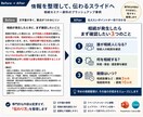 士業・専門職のセミナー資料を見やすく整えます 専門的な内容はそのままに、受講者に伝わるスライドへ イメージ3