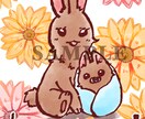 デフォルメ調のかわいいイラストを描きます お好みに合わせたイラストを製作します。動物もお受けします。 イメージ2