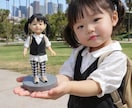 写真から作るオーダーメイド子供フィギュアます キッズの成長記念にのギフト｜赤ちゃん似顔人形｜出産祝い イメージ5