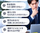 銀行融資向けの事業計画書・説明資料を作成します 金融機関での経験を活かし、資金使途・返済計画等を整理します イメージ2