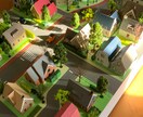 景観模型作ります 橋梁・土地区画・道路計画ほか土木関連の景観模型作ります。 イメージ3