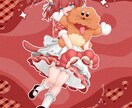 キラキラで可愛いイラスト描きます アイコン、記念日のプレゼント、商用利用可能です！ イメージ8