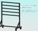 アルミフレームを用いた棚等の設計を行います 丁度良いサイズの家具や棚が見つからないあなたへ イメージ1