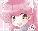 完成品イラスト素材を販売します SNS等で使える可愛い女の子キャラの素材を販売します。 イメージ2